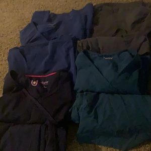 8 Scrub Sets. Jockey and urbane brands.